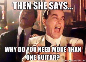 more guitars
